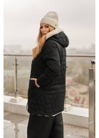 Чорна демісезонна куртка Garna