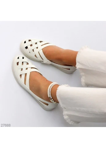 Білі мокасини No Brand (400887475)