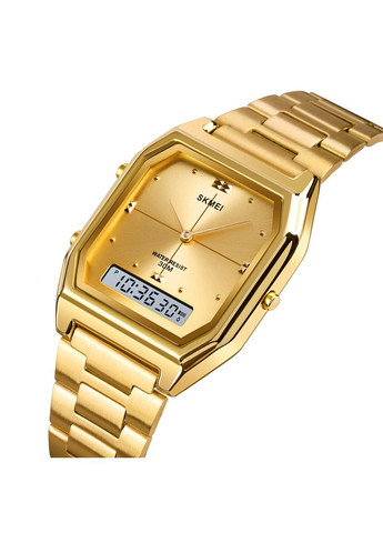 Часы 2258GD Gold электронные водонепроницаемые для мужчин женщин с будильником и календарем ProDobro (367264190)