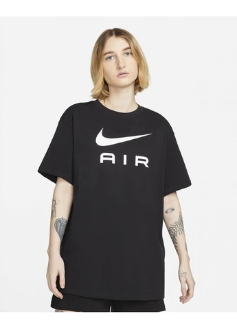Футболка W Nsw Tee Air Bf Black DX7918-010 Nike - (397989776)