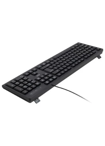 Клавіатура KB100B USB UA Black (KB100B/97) AOC (396693206)