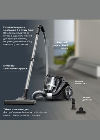 Пылесос Compact Power XXL Classic + Kit RO4B25EA Rowenta (336955245)