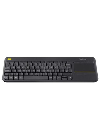 Клавіатура (920-007145) Logitech K400 Plus Touch Wireless UA Black (300794326)