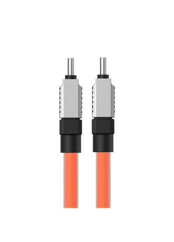 2 метровый кабель CoolPlay Series TypeC to Type-C 100W оранжевый Baseus (293346802)