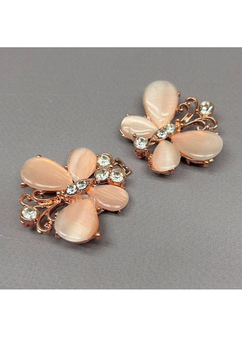 Декоративная застежка-крючок для одежды 3,5х7 см - лимонное золото. Plus-plus (354797230)