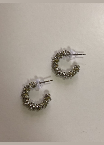 Сережки-кільця цвяшки (12-109) No Brand (314931043)