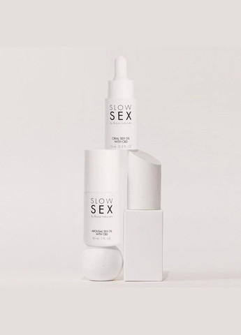 Олія для збудження SLOW SEX Arousal Sex Oil CBD (30 мл) Bijoux Indiscrets (335389392)