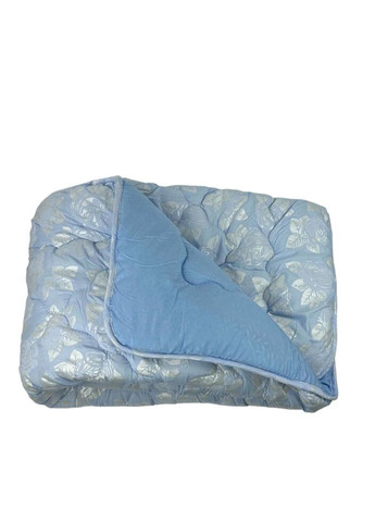 Ковдра євро закрита Квітка 20364 195х215 см блакитна Arda (328391734)