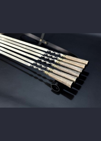 Набор шампуров в колчане Люкс Ясень 6 предметов 47330142 NB Art (346533152)