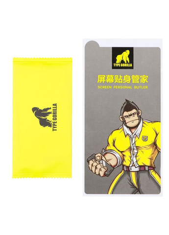 Защитное стекло Type Gorilla 2.5D Full transparent HD Glass iPhone 15 Pro Max Blueo (313238156)