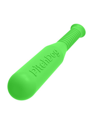 Игровая бита для апортировки PitchDog, длина 35 см, диаметр 6 см салатовый Collar (337017704)