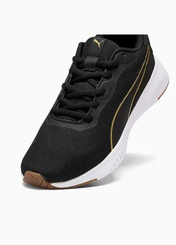 Кросівки Flyer Flex Black Team Gold Puma чорні всесезони (302898167)
