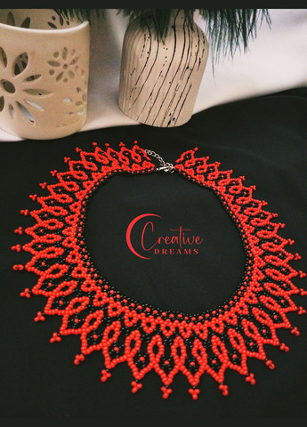 Гердан, силянка "Сияние" красний Creative Dreams (331769079)