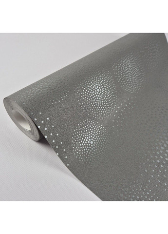 Обои виниловые на флизелине 0.53 × 10.05 м 55434, серые — для спальни, гостиной, прихожей MARBURG (368895869)