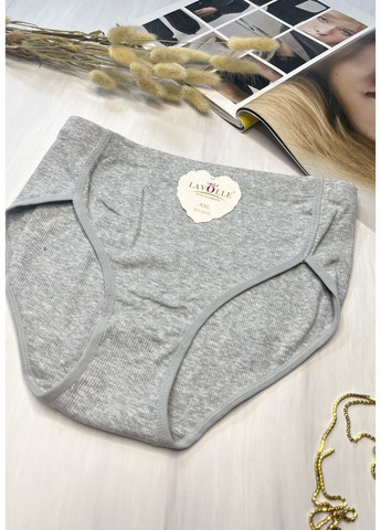 Трусики сліпи в рубчик на високій посадці Lavolle (349513344)