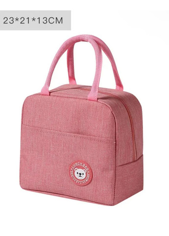 Термобокс для обідів ланч бокс Рожевий No Brand (329142082)