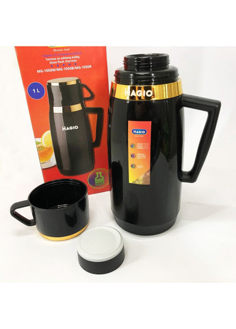 Термос со стеклянной колбой, Питьевой термос Magio MG-1050B (351375999)