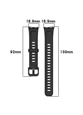 Силіконовий ремінець для Huawei Band 8, 9, 10 (сумісний).. Ремішок на хуавей бенд 8, 9, 10 (сумісний) No Brand (370101534)