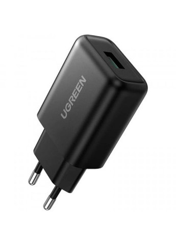 Зарядний пристрій Ugreen cd122 18w usb qc 3.0 charger (black) (268141350)
