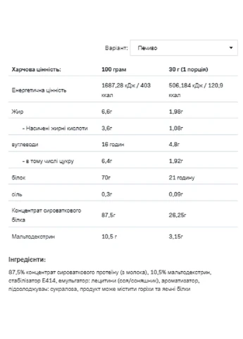 Протеин Whey Protein - 2200g Cookies Allnutrition (296191526)