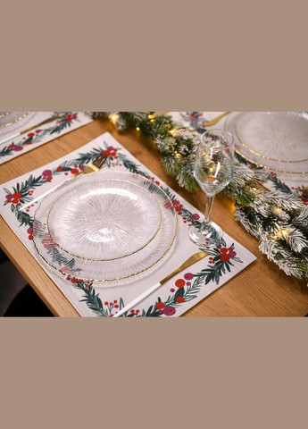 Набір сервірувальних серветок Happy Holidays ART15HH 30х45 см 2 шт Ardesto (364765206)