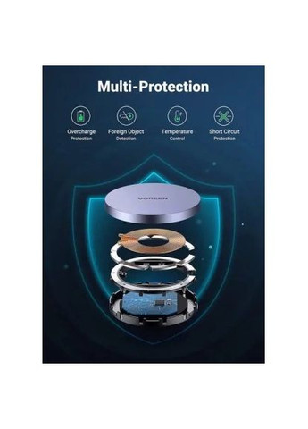 Зарядное устройство для (30233) Ugreen Magnetic Wireless Charger 15W CD245 (370017996)