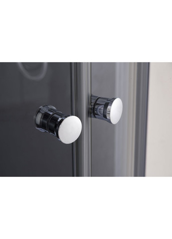 Душова кабіна без піддону PLAIN SC01-90x90x185-TR GRAPHITE прозоре скло 4мм (MI6902) Mixxus (321204644)