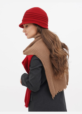 Женская шляпа "Беатрис", красная — яркий штрих для элегантного образа VECONS Шляпка (319836274)