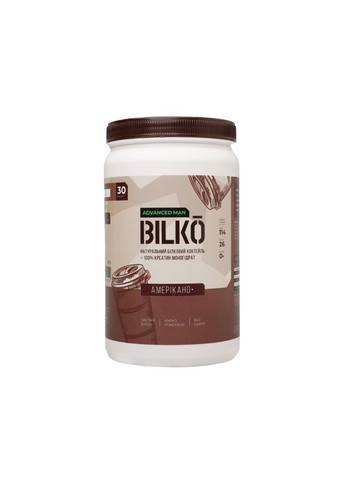 Акційний комплект: сироватковий протеїн ізолят Men 87% 900 грам + Креатин 300 грам та Шейкер Bilko (372006654)