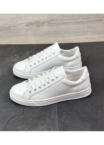 Белые кеды натуральная кожа осень-весна Україна