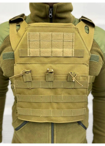 Тактична плитоноска Function k6 п5-1 (без плит) Койот No Brand (332635952)