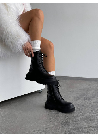 Осенние демисезонные кожаные ботинки Helen