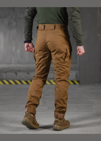 Тактические демисезонные штаны рип-стоп койот No Brand (317298986)