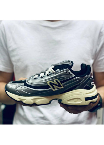 Бежевые демисезонные кроссовки мужские new balance 1000 silver metallic нью беланс 1000 No Brand