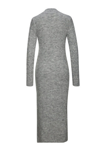 Серое платье Lascana с орнаментом