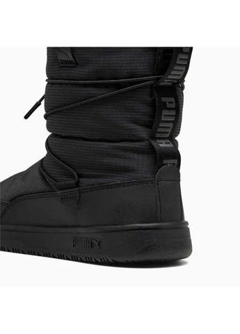 Чорна зимня чоботи snowbae wns black 393920-01 Puma