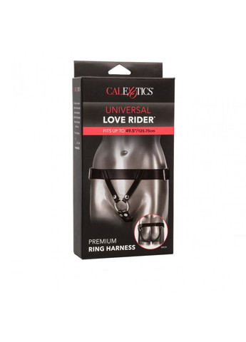 Трусики для страпону CalExotics Universal Love Rider Premium Ring Harness - Black California Exotic (297003296)