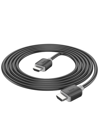 Кабель HDTV 2.0 male-to-male 4K HD data cable(L=2M) Black (6931474799395) Hoco US08 (372680936)