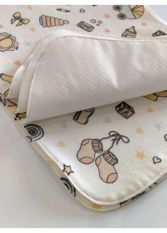 Непромокальні серветки для зригування новонароджених, розмір 31*37 No Brand (370661642)