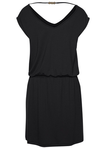 Чорна пляжна сукня Lascana однотонна