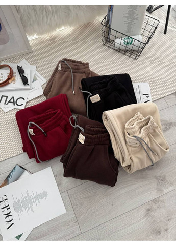 Вельветові штани на флісі No Brand (366391904)