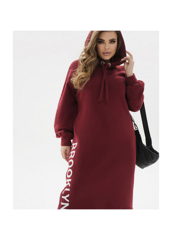 Бордовое платье Liton