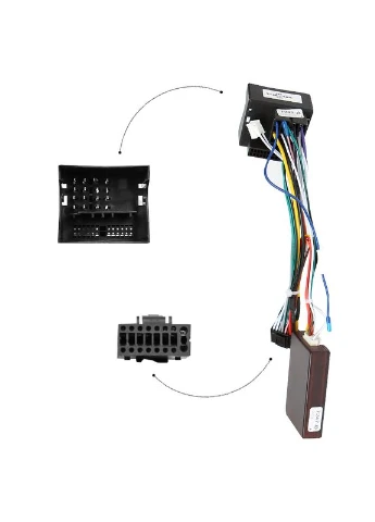 Адаптер штатной магнитолы FEELDO BMW 3-series E90 E91 E92 E93 2005-2012 CAN-BUS (7247) Lesko (394187027)