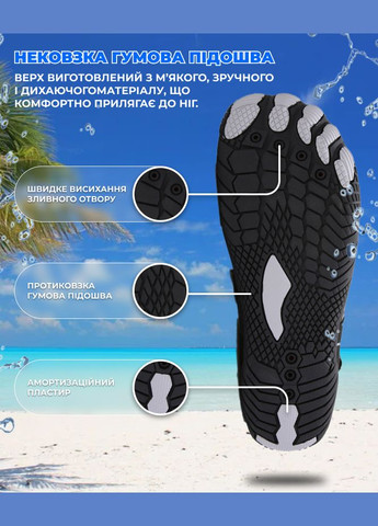 Аквашузы детские (Размер 36) кроксы тапочки для моря, Стопа 22.3-22.8см. Унисекс обувь Коралки Crocs Style Черные VelaSport (275335011)