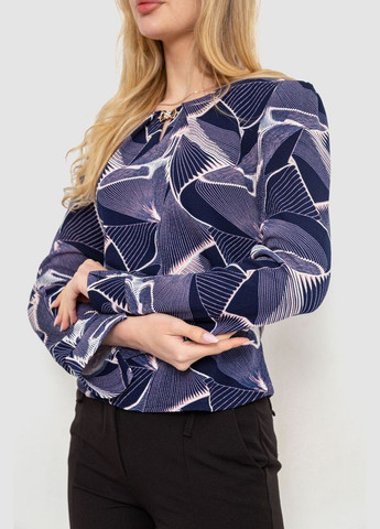 Комбінована блуза з принтом Kamomile 186R400