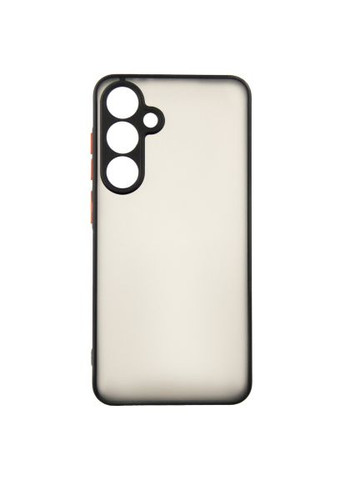 Чехол для мобильного телефона Samsung Galaxy S24 FE Matte + glass (Black) (DG-KM-117) DENGOS Samsung Galaxy S24 FE Matte + glass (Black) (357491147)