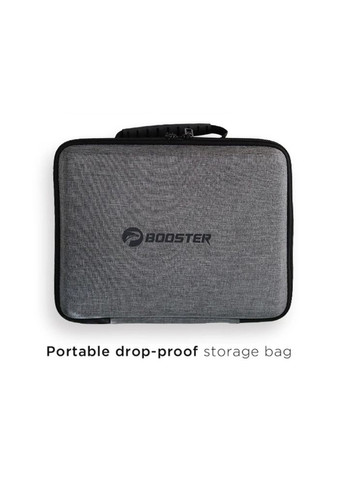 Перкуссионный массажный пистолет Mini X 2500mAh (6 насадок) с кейсом Booster (336381109)