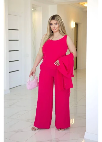 Женский костюм прогулочный штаны+майка+рубашка Fashion (391460112)