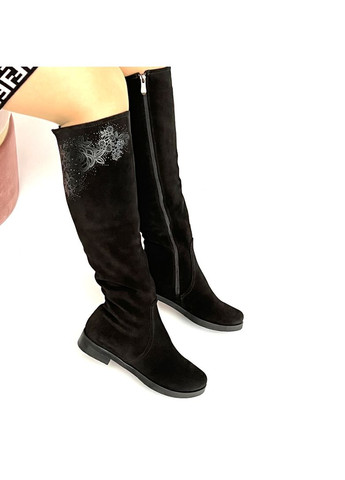 Високі чоботи з натуральної замші. Angels (360648425)