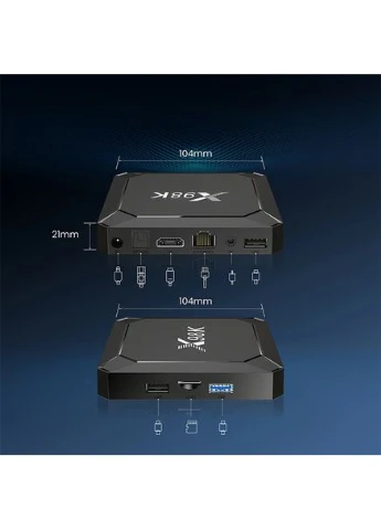 Смарт ТВ приставка X98K 4/32 Гб Smart TV Box Android 13 X98 (349443497)